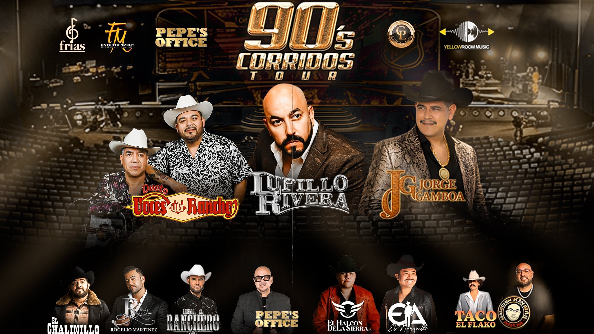 90s Corridos Tour at Desert Diamond Arena