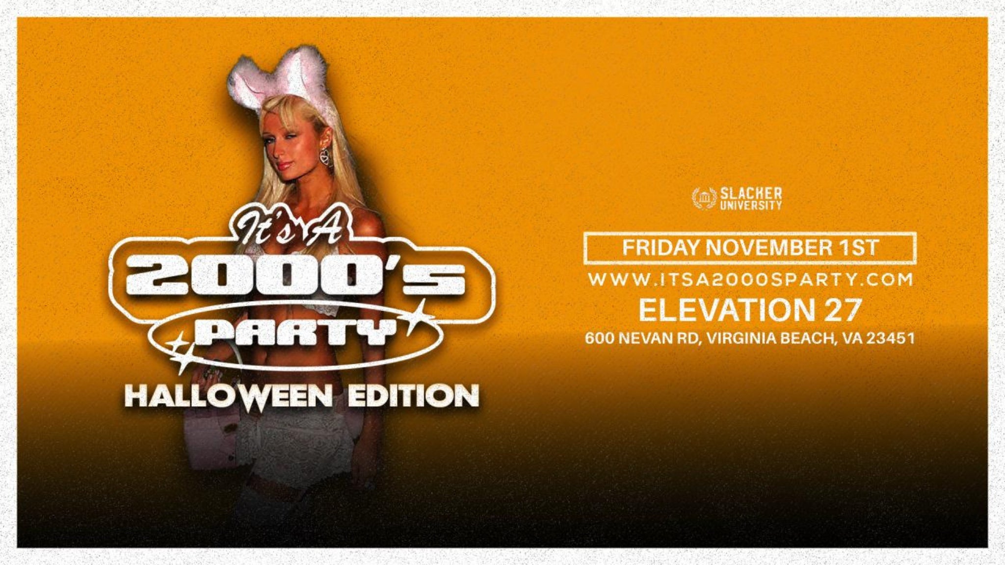 Slacker University presents It’s A 2000s Party (Ages 18 & Up) at Elevation 27 – Virginia Beach, VA