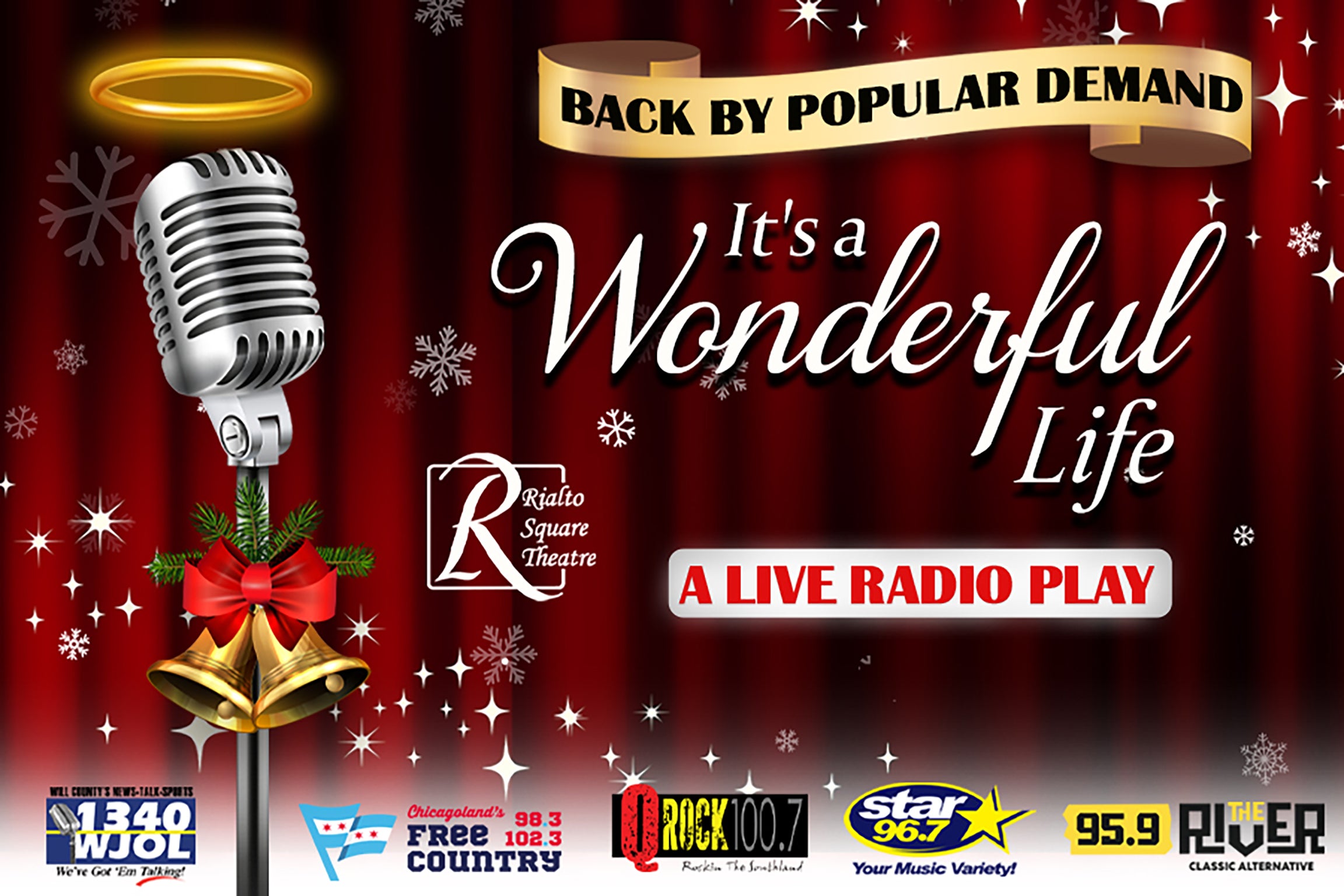 It’s A Wonderful Life: A Live Radio Play at Rialto Square Theatre – Joliet, IL