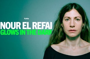 Nour El Refai Glows in the dark