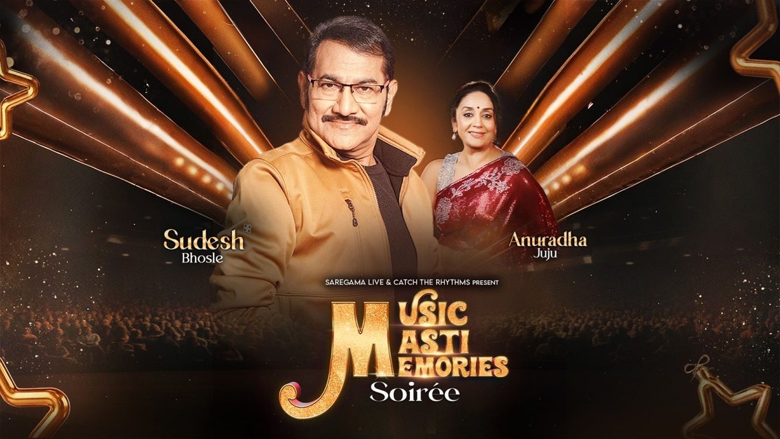 	 Music Masti Memories by Sudesh Bhosle and Anuradha Juju at Gas South Theater