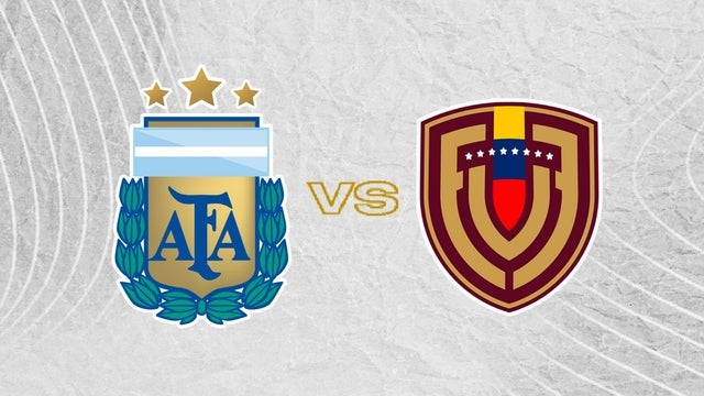 Argentina National Football Team vs. Venezuela National Football Team event poster