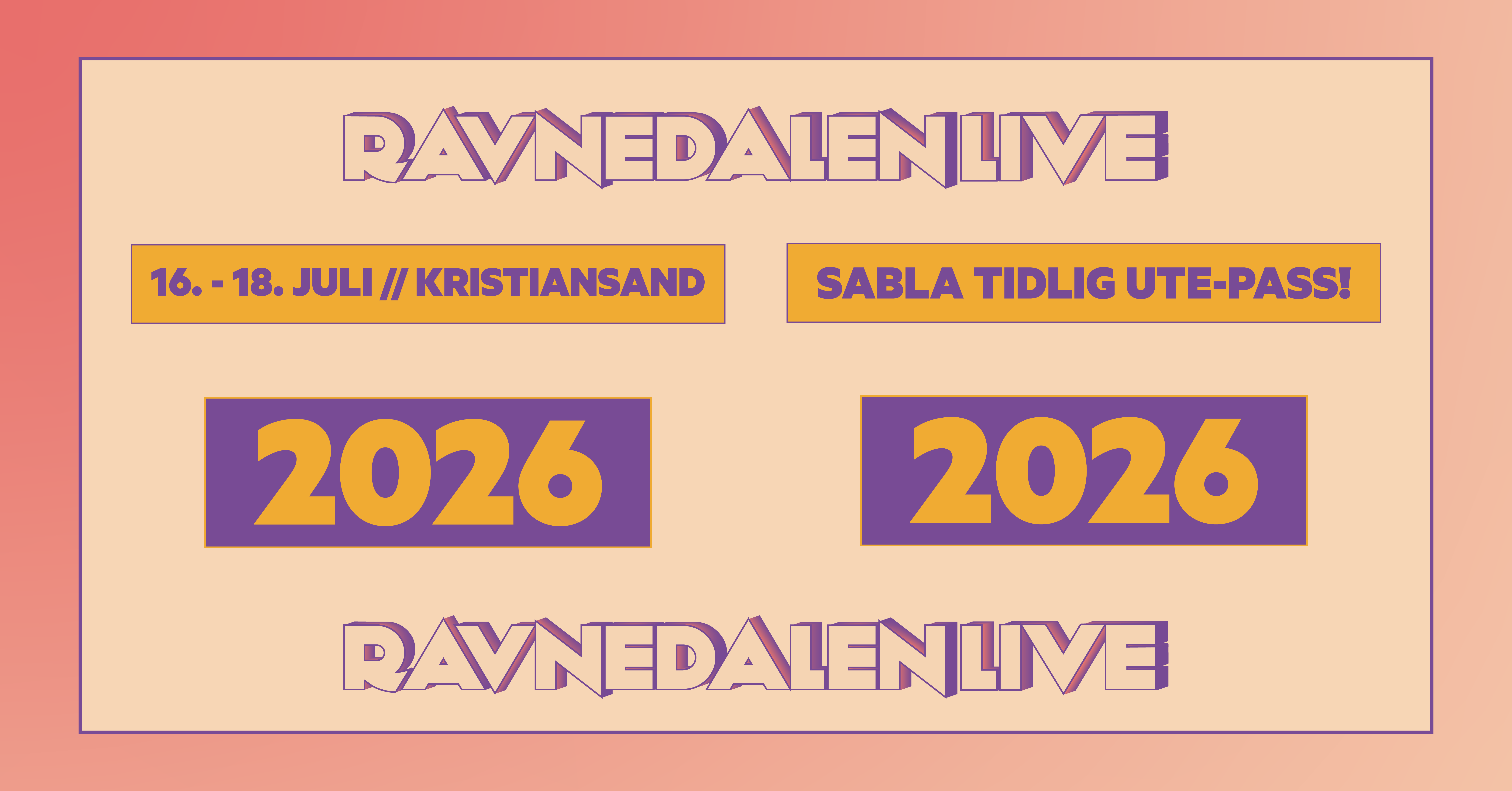 Presale codes for ravnedalen live: members use these when buying pre-sale tickets