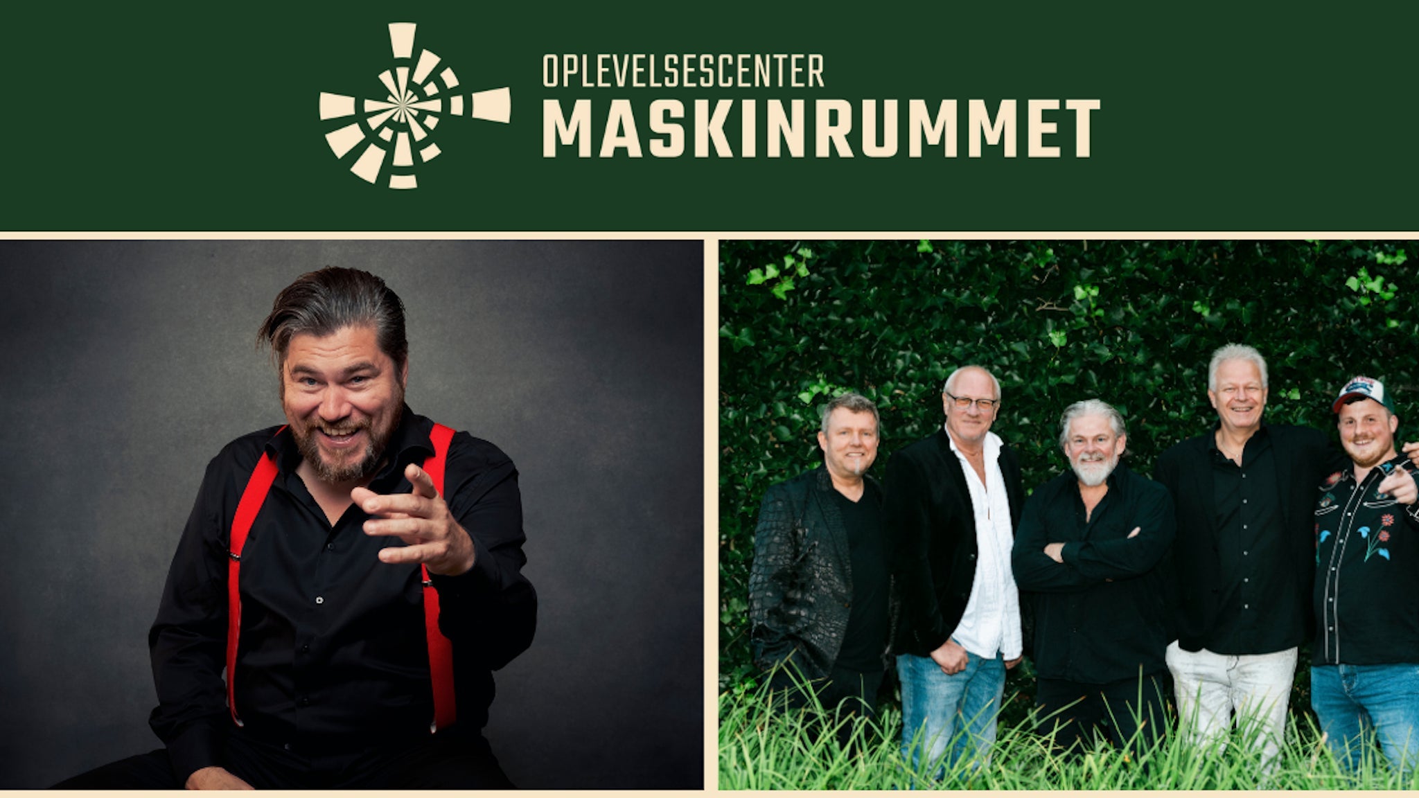 Oplevelsescenter Maskinrummet Skagen - Udendørs koncerter