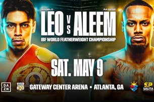 Big Time Boxing USA - Angelo Leo v Ra''eese Aleem show poster