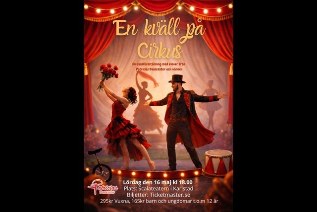 Ticket Reselling EN KV&Auml;LL P&Aring; CIRKUS - Patricias Danscenter och v&auml;nner
