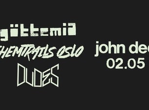 Bilde for arrangement Chemtrails Oslo Releasekonsert w/special guests: Göttemia & Dudes