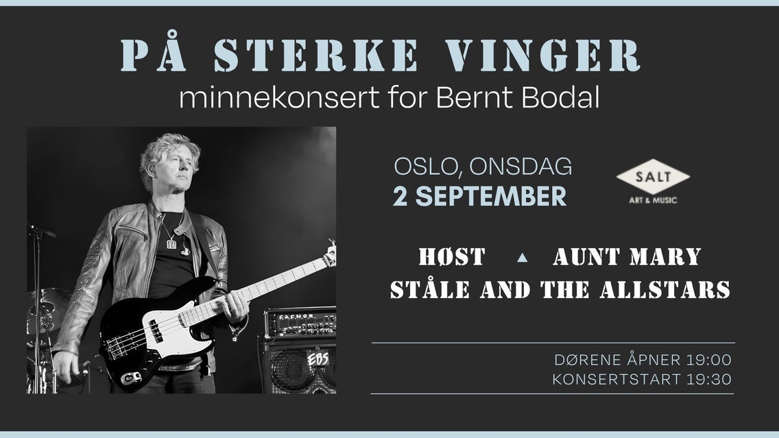 På Sterke Vinger - Minnekonsert for Bernt Bodal - Image 1
