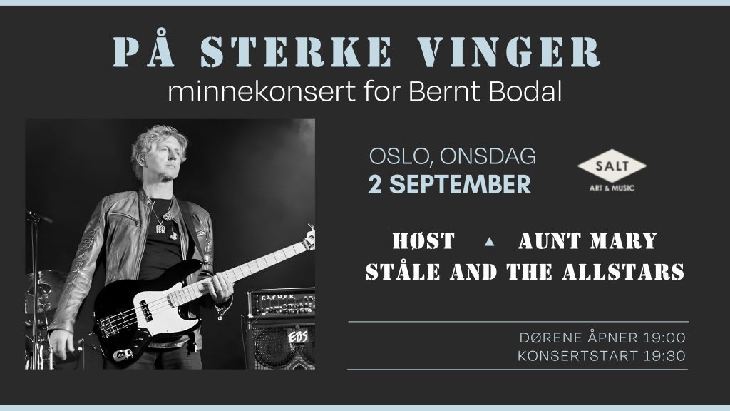 På Sterke Vinger - Minnekonsert for Bernt Bodal - Image 1