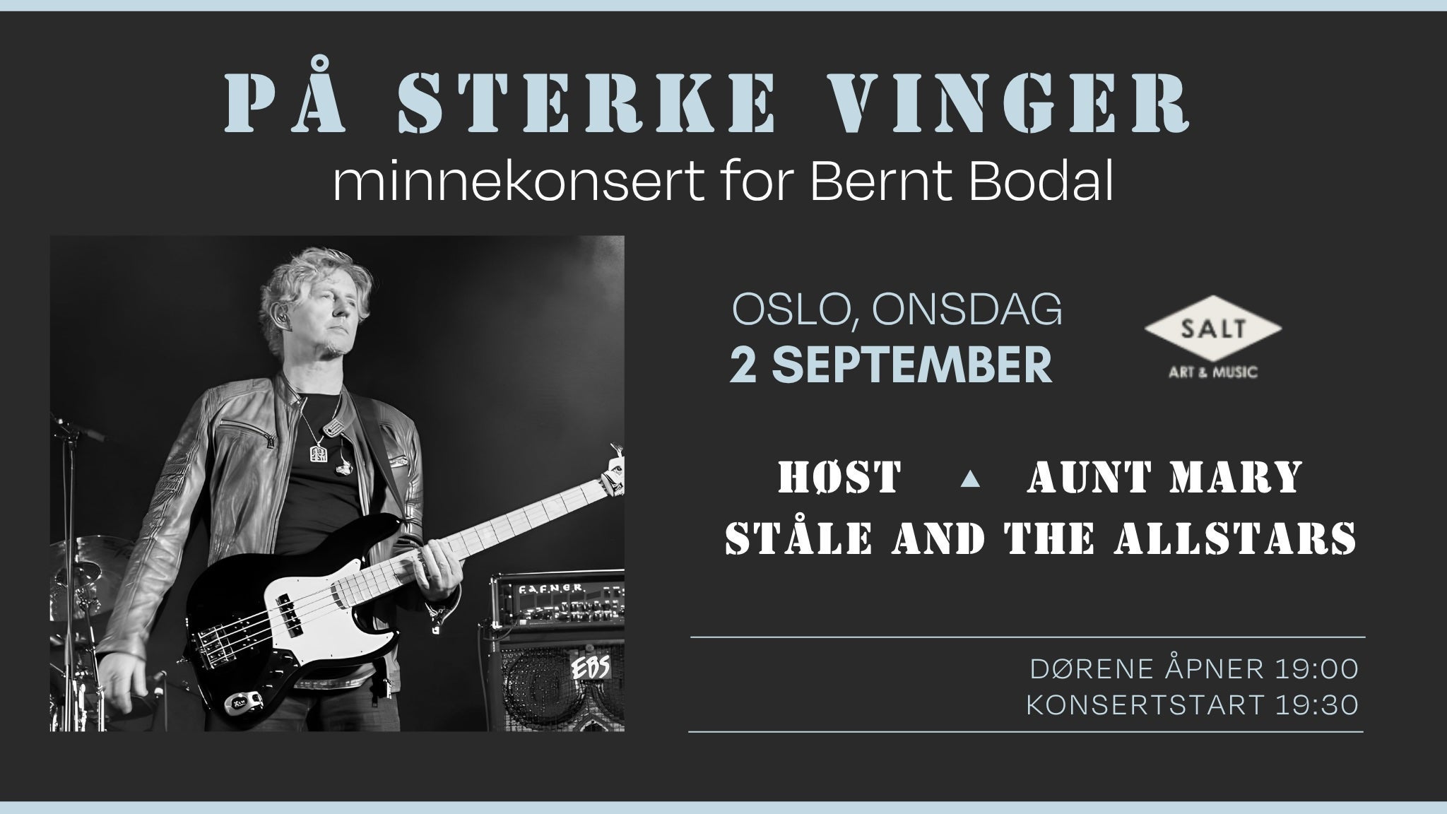 På Sterke Vinger - Minnekonsert for Bernt Bodal