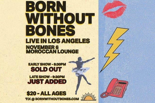 Presales to born without bones: members use these when buying pre-sale tickets