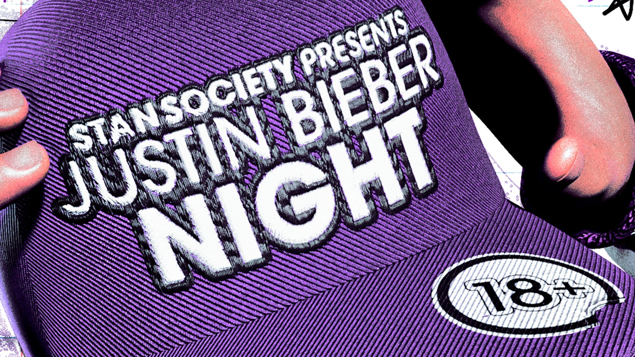 Justin Bieber Night: Presented by Stan Society 18+ concert