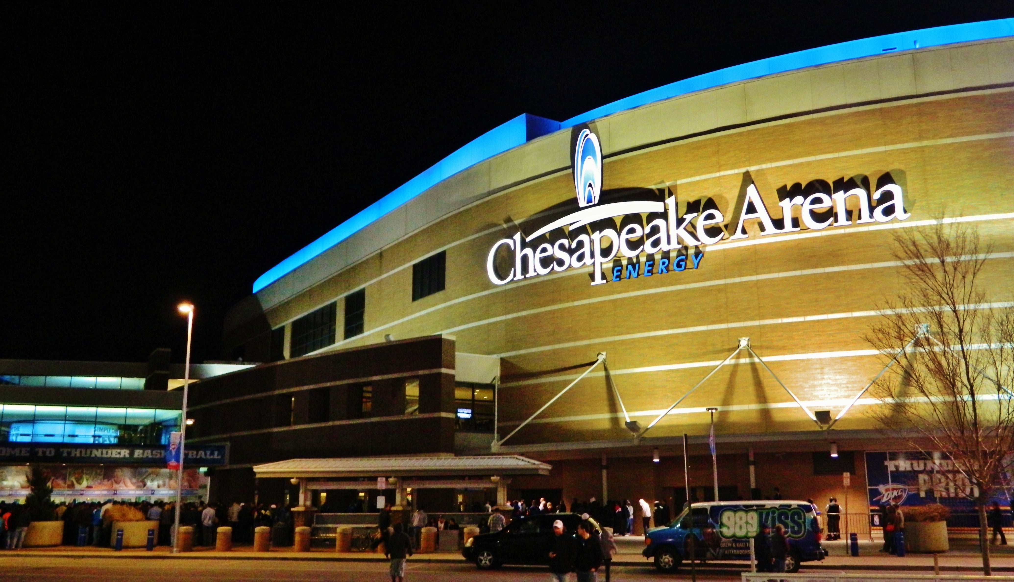 Chesapeake Energy Arena Okc Seating Chart