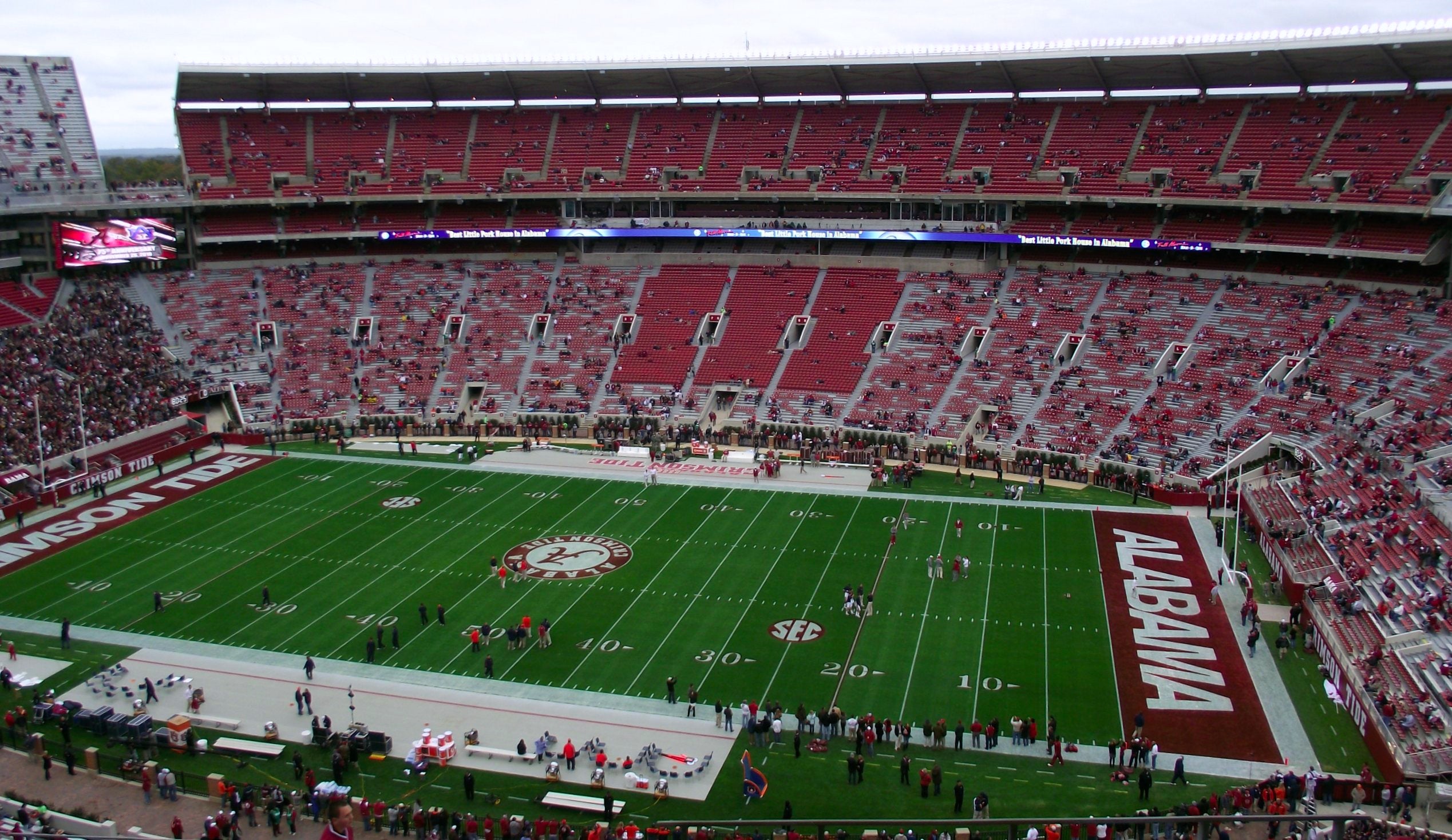 Seating Chart Alabama Football Stadium