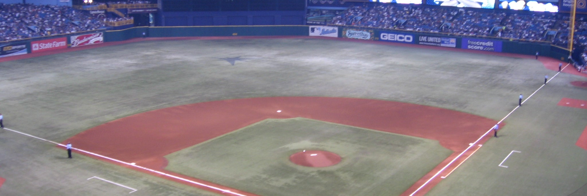 Tropicana Field Seating Chart