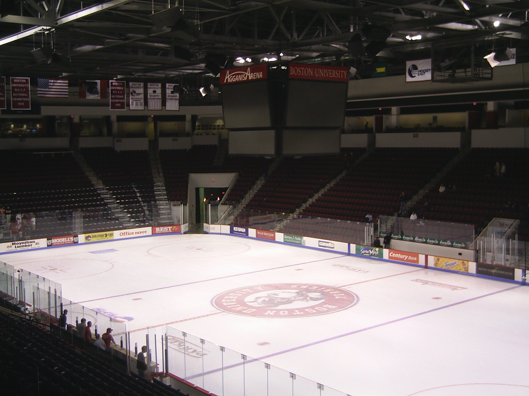 Agganis Arena Seating Chart Rows