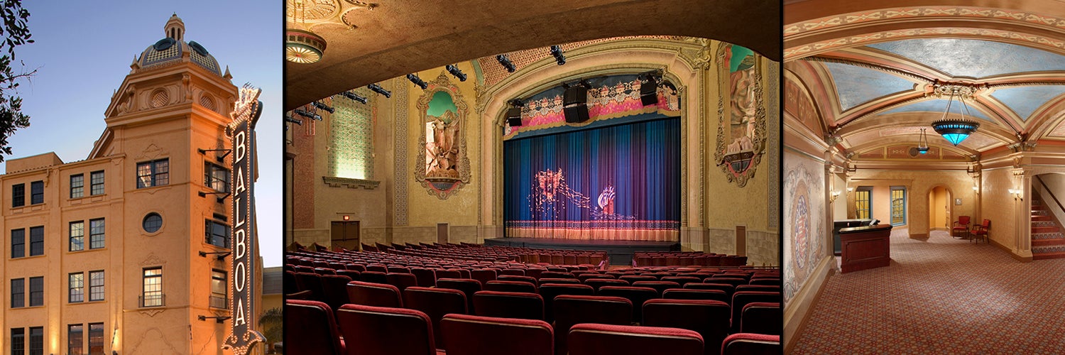 Balboa Theater Virtual Seating Chart