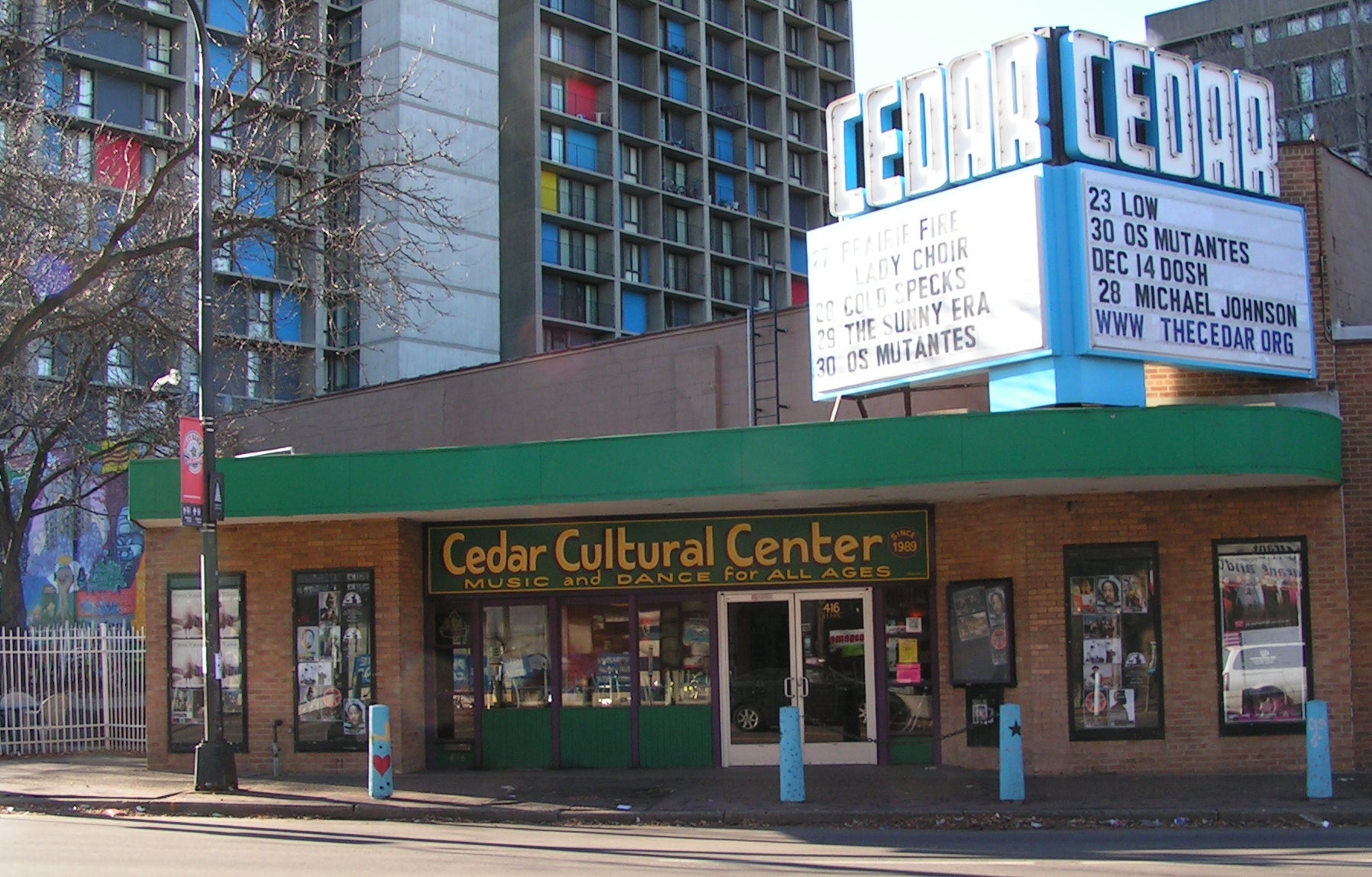 Cedar Cultural Center Seating Chart