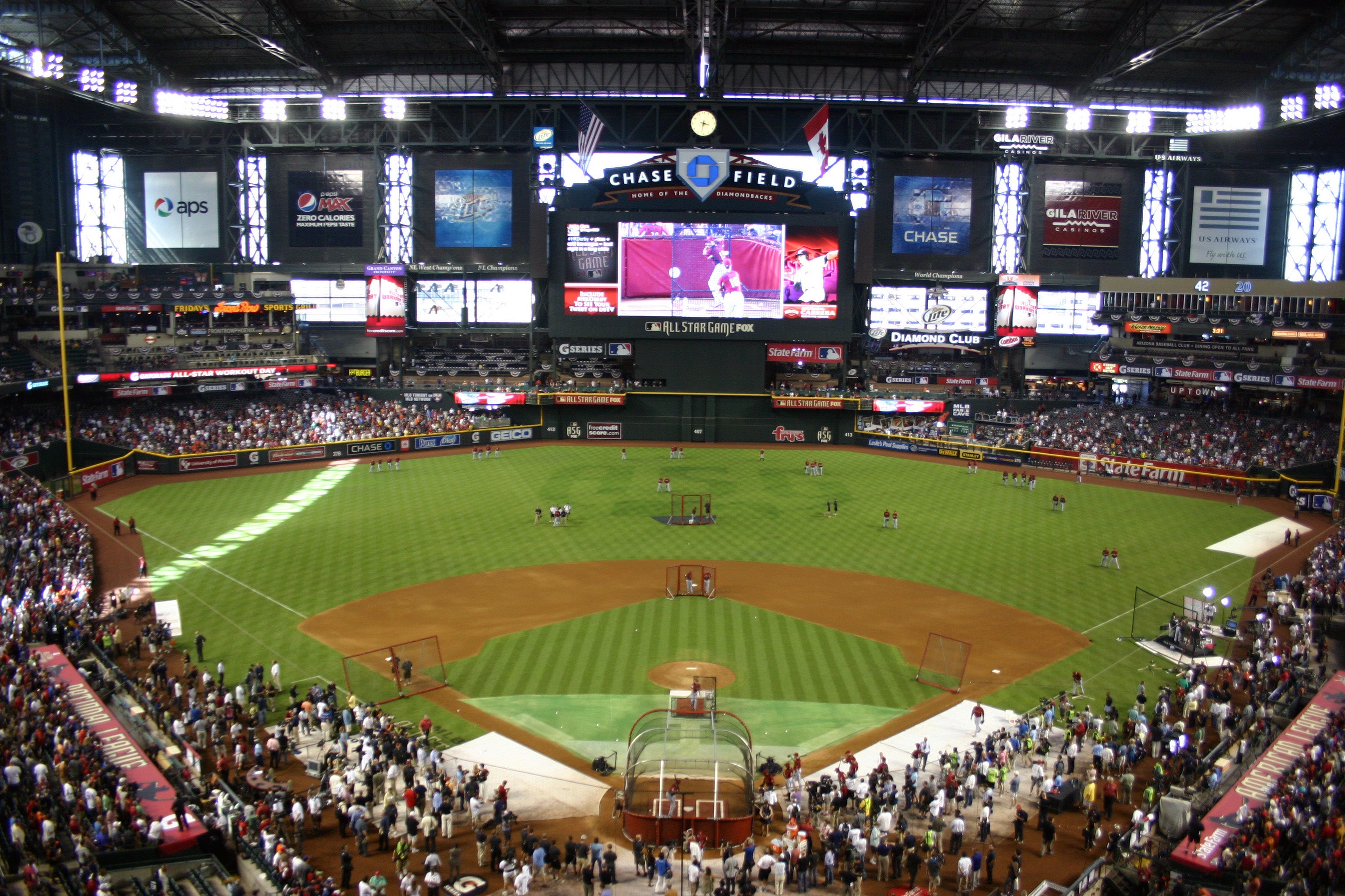 Chase Field Seating Chart Infield Reserve