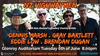 Image used with permission from Ticketmaster | NZ Highwaymen tickets