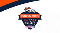 Denver Broncos v New York Jets VIP Tailgate Tickets Oct 08, 2023