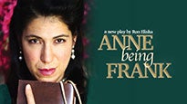 Anne Being Frank, A New Play by Ron Elisha at Rose & Alfred Miniaci Performing Arts Center – Ft Lauderdale, FL