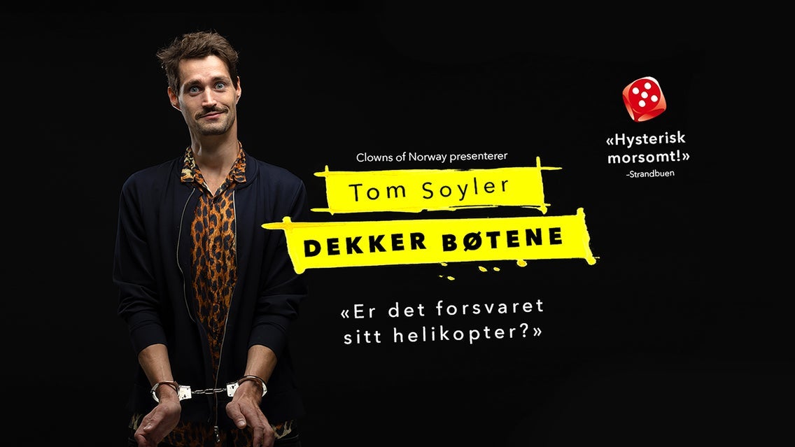 Tom Soyler dekker bøtene