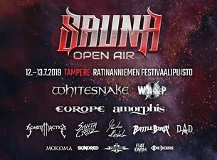 Sauna Open Air 2019 liput ja tapahtumia | Osta liput Ticketmaster Suomen  verkkokaupasta
