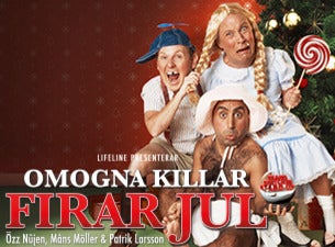 omogna killar firar jul Biljetter till Omogna killar firar jul | Evenemang & datum 