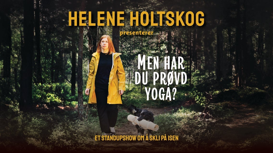 "Men har du prøvd yoga?" - et standupshow om å skli på isen