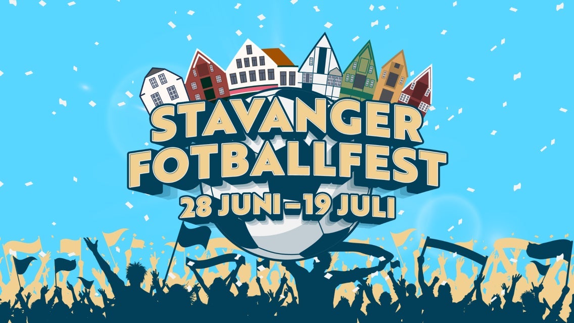Fotballfest i Vågen 11. Juli - NORGE MOT ENGLAND