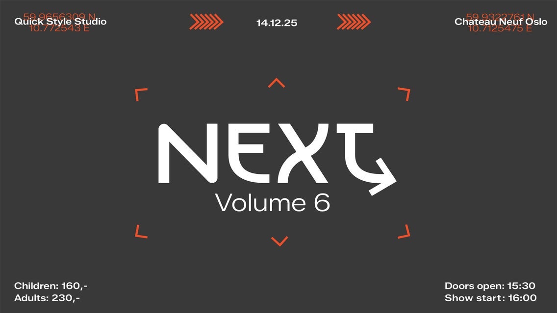 NEXT vol. 7 med Quick Style Studio