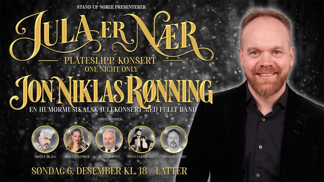 Jon Niklas Rønning – Jula er nær – en julekonsert
