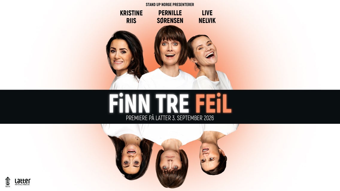 Finn tre feil