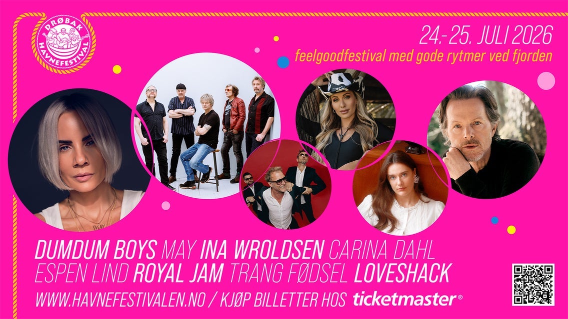 Fredagspass | Drøbak Havnefestival 2026