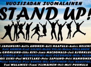 Vuosisadan suomalainen -stand up -show! liput ja tapahtumia | Osta liput  Ticketmaster Suomen verkkokaupasta