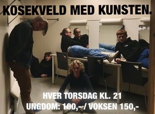 Dønn seriøs kunst: Kosekveld med Kunsten