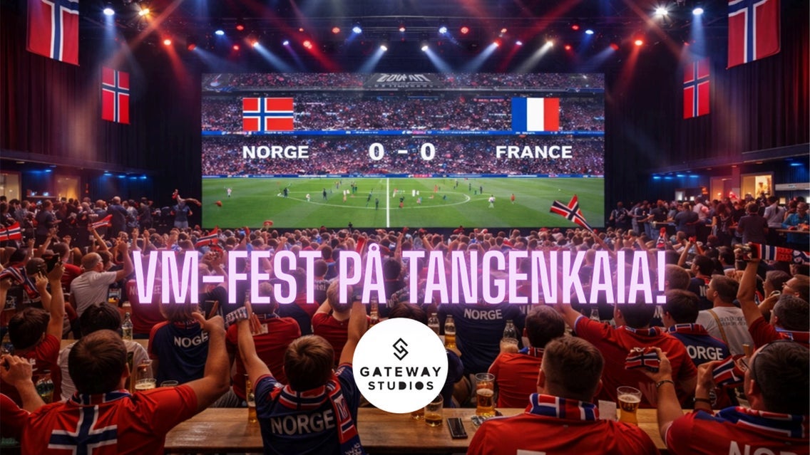 VM-fest på Tangenkaia