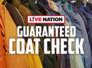 Live Nation Guaranteed Coat Check Tickets