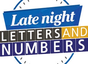 Late Night Letters and Numbers