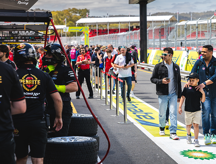 Pit Lane Walk