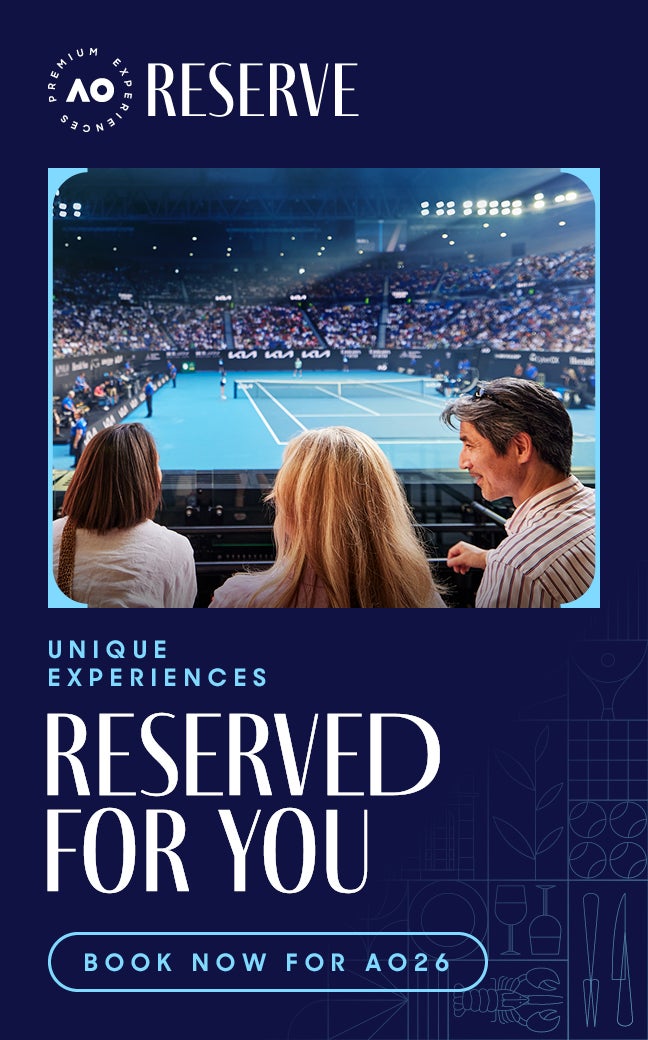 Australian Open 2026 12 JAN 1 FEB AO Hits Different Melbourne 