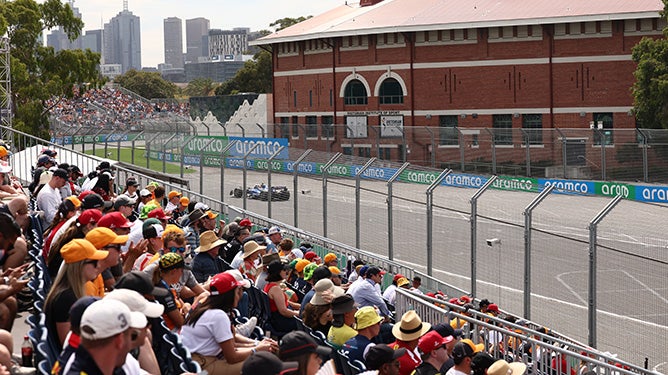 AMEX Grandstand Image