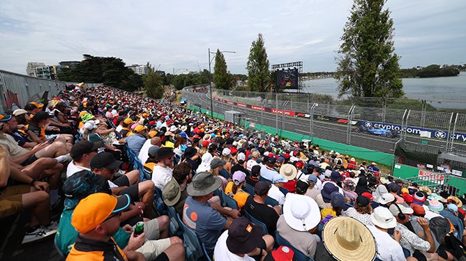 Button Grandstand Image