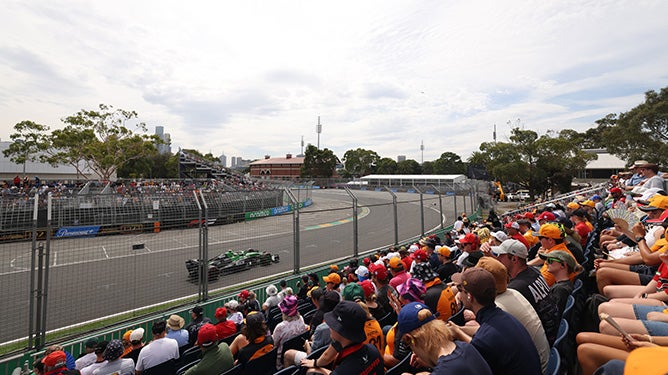 Ricciardo Grandstand Image