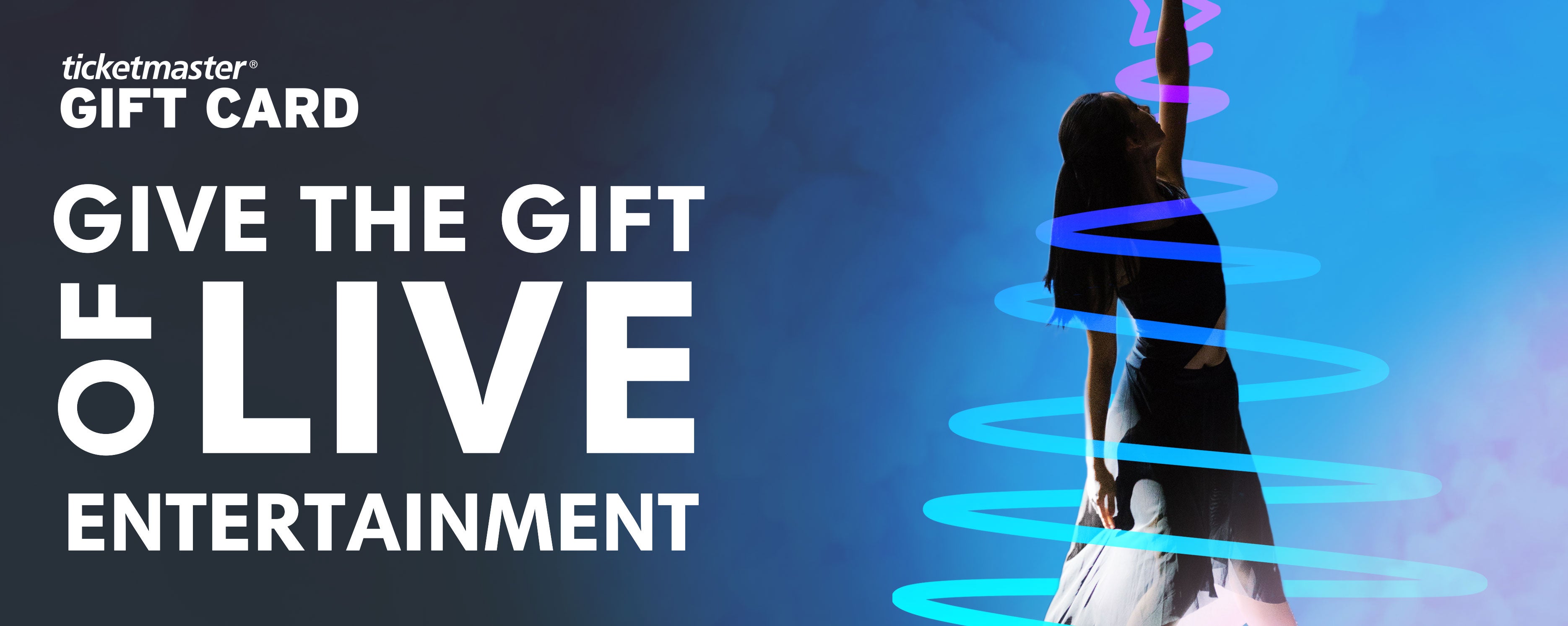 Ticketmaster Gift Cards. Give The Gift Of Live Entertainment.