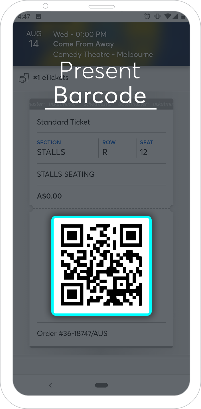 Mobile Tickets With Ticketmaster. Your Phone Is Your Ticket