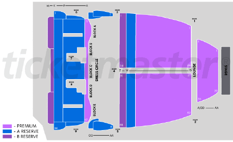 Crown Theatre Perth Wa Seating Plan | Elcho Table