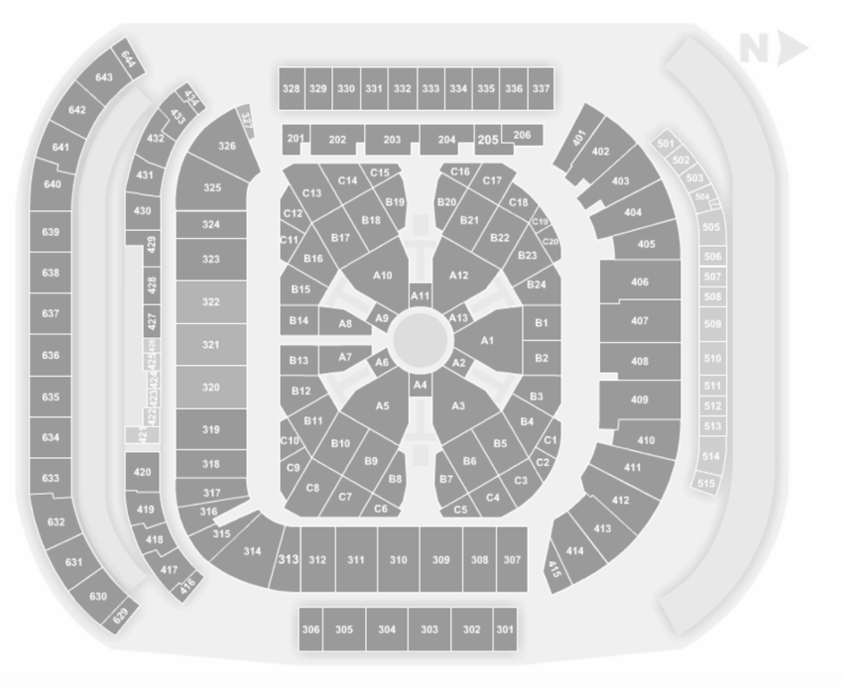 eden park seating rows