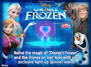 Disney On Ice: Frozen - Light-Up Spinner Wand tickets, dates. Official ...